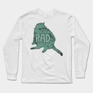 rad cat Long Sleeve T-Shirt